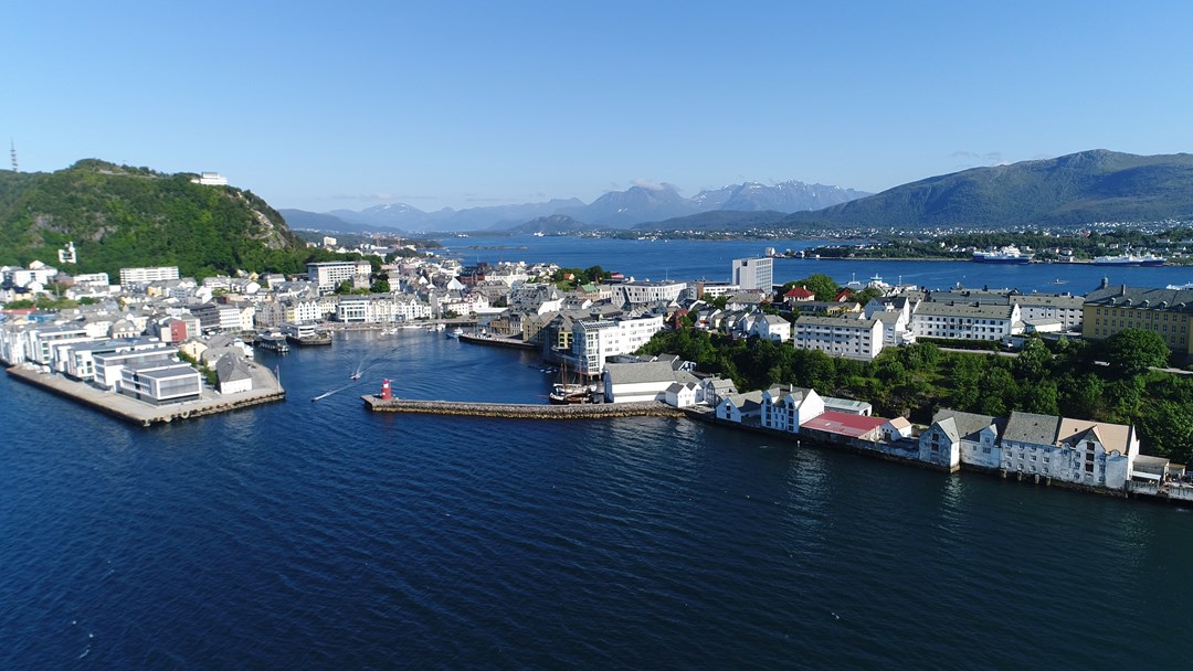 Bilde av Ålesund sentrum